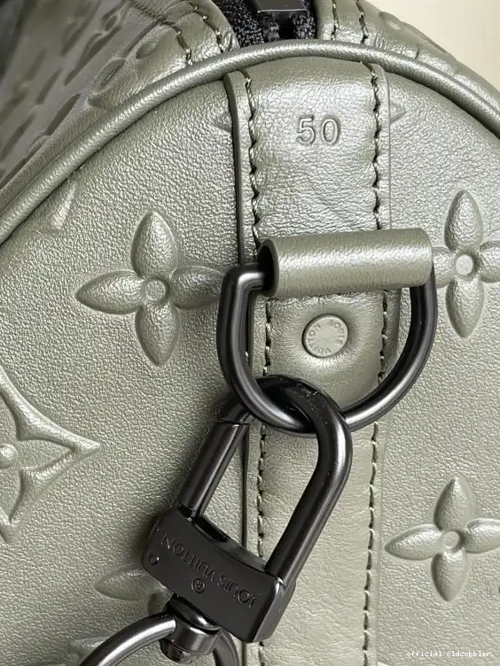 Official oldcobbler VUITTON BANDOULIÈRE LOUIS 50 KEEPALL 0514